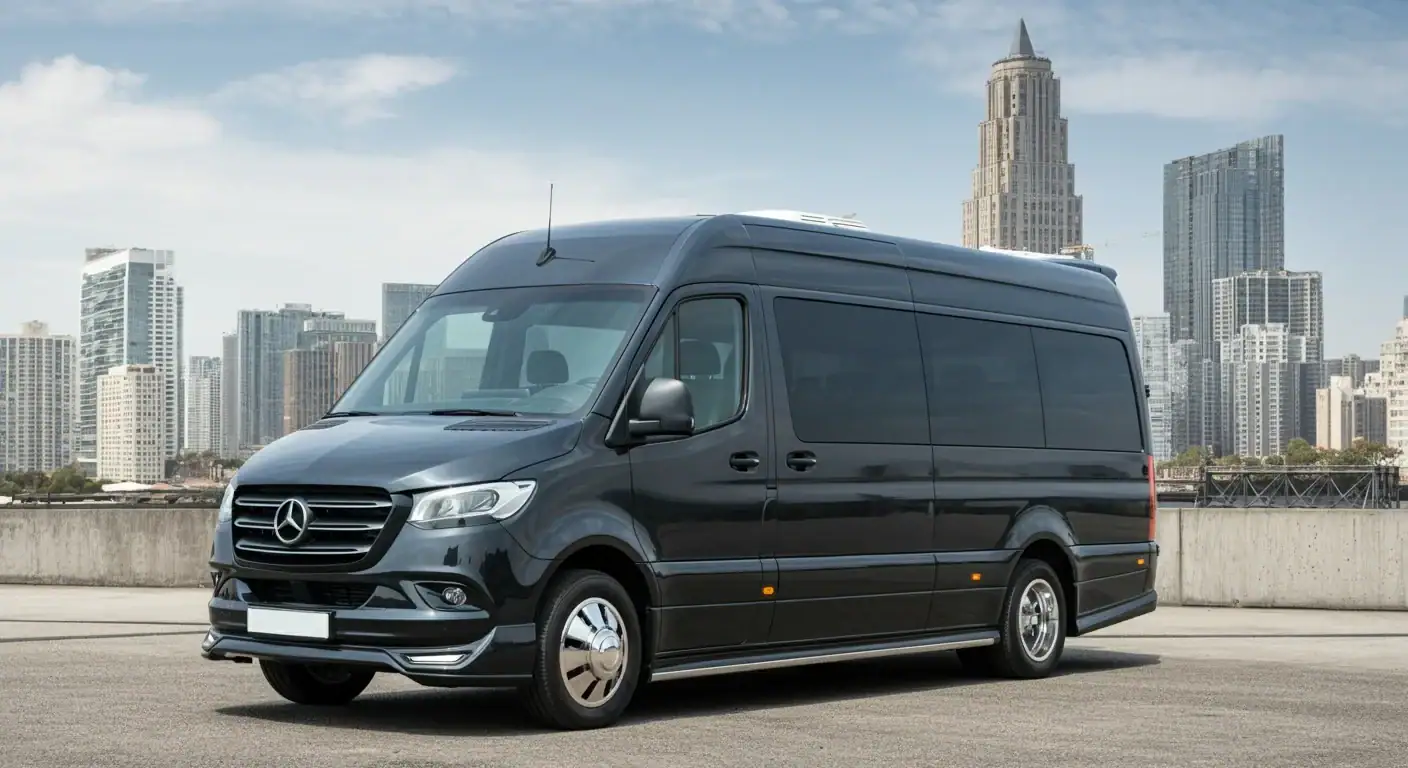 Black Luxury Mercedes Van Philadelphia County Pennsylvania in Philadelphia, Pennsylvania